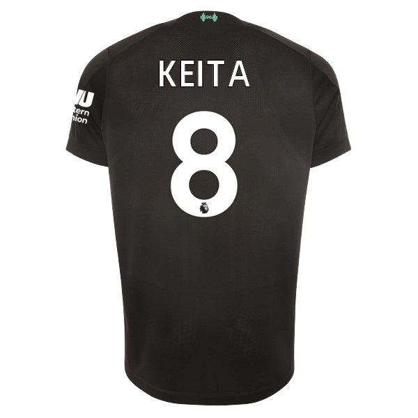 Camiseta Liverpool NO.8 Keita Tercera equipo 2019-20 Negro